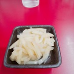 ラーメン二郎 - 千切り生姜\100