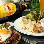 BURGER PRODUCTS - パティサラダ・チキンのチーズグリル