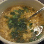 くわはた - 葉酸玉子スープ