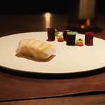 ラ カンロ - 【Chaud-Froid：鱈と白子】前菜2