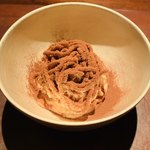 ラ カンロ - 【Mont Blanc：栗 珈琲】デザート2