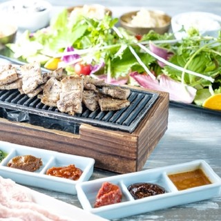 サムギョプサルと野菜 いふう_2