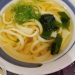 Sutando Genchan - セットのうどん、揚げ玉抜いてもらいました