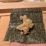 寿し道 桜田 - ちょっと尖った赤酢とバリッとした海苔