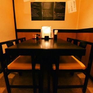 Semi-private table seating (seats 4 people)