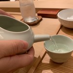 寿し道 桜田 - 日本酒スタート