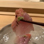 寿し道 桜田 - 金目鯛　アップ