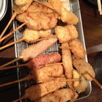 Shinsekai Kushikatsu Ittoku - またまた１５本盛り