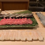 寿し道 桜田 - いよいよ握りが始まります