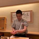 寿し道 桜田 - 握ります