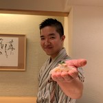 寿し道 桜田 - カワハギ　ドヤ！