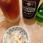 酒場 ふくろ - ホッピーで開始。