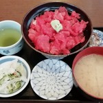 かんのん - 東丼（まぐろ）　1000円