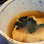 Haginoya - 胡麻豆腐の揚げ出し