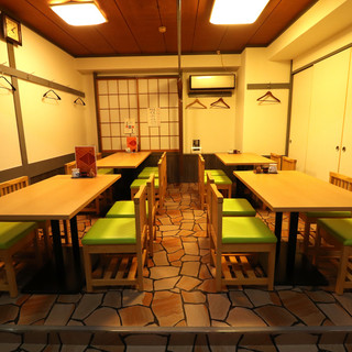 居心地抜群、座敷席！