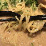 一刻魁堂 - 一刻魁堂豊明店 濃厚こってり 麺