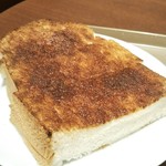 PROMENADE CAFE - シナモンシュガートースト190円 税別 パンがフカフカで美味しかった～