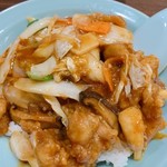 大衆中華料理 広東 - 鶏うま煮丼