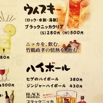 にぎりずし 雷音 - ドリンクメニュー③