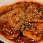 まつ岡 - 韓国風豚炒め