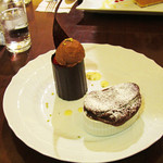 五感 - 2種のショコラクープ　(840円) '12 2月中旬