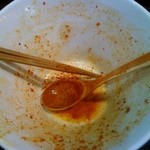 フェイヴァリット　カフェ - 激辛元祖まじむんそば 10辛　完食しました