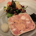 ビストロ タカ - フォアグラとジビエを使ったパテ。濃厚！