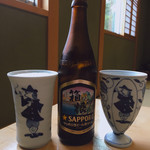 うなぎ亭 友栄 - 瓶ビール 700円