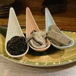 季節料理 薗 - 珍味三種盛り