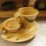 季節料理 薗 - 「しずる」と言う酒器