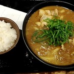 定食あぶく - カレーうどん