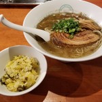 麺屋 六感堂 - チャコ飯＋山椒ホワイト（限定）
