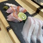 Tsukijisushisei - 金目鯛他の刺身