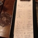 ア ミオ アージョ - 本日の会計　私にとっては高いですけど　それだけの満足度あり