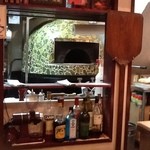 ア ミオ アージョ - 厨房の「マスクメロンの窯」