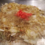 Okonomiyaki Teppanyaki Maruo - 焼きそば「野菜大盛りスパイシー味」