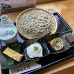 Sobaya Samurai - 侍　昼餉セット蕎麦大盛　¥1600(税込)