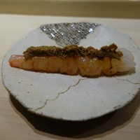 鮨 なんば 日比谷 - ボタン海老