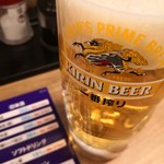焼鳥日高 - 生ビール