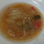 CAZAN 珈琲店 - 野菜たっぷりスープ