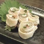 つかふき屋 - ささみの梅しそ巻