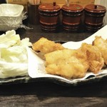 つかふき屋 - むね塩唐揚げ