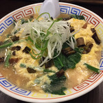 餃子と麺 いせのじょう - 卵とじラーメン650円