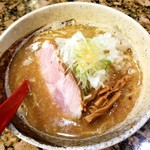 麺処 蓮海 - まぐろ豚骨醤油ラーメン 800円