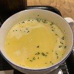 カシワギ カフェ - パンプキンスープ
