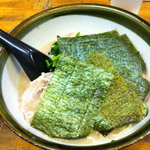 知ったかぶりのブタ - トロチャーシューメン（850円）＋のり（50円）