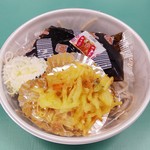 はや川 - 田舎そば（大）＋かき揚げ