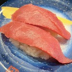 もり一 - 本マグロ赤身(上赤身) 2貫180円
            （11/1寿司の日 お客様感謝Day）