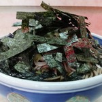 118779047 - 花巻そば大盛￥550 ホリゾンタルアングル