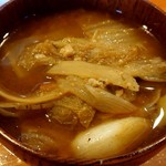 栄夏 - 塩麹の味噌汁